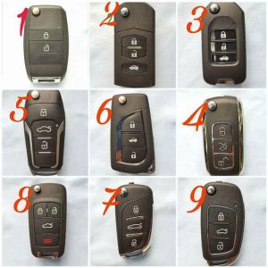 Chìa khóa ô tô dạng gập minh họa lỗi chìa không rút ra được khỏi ổ khóa điện